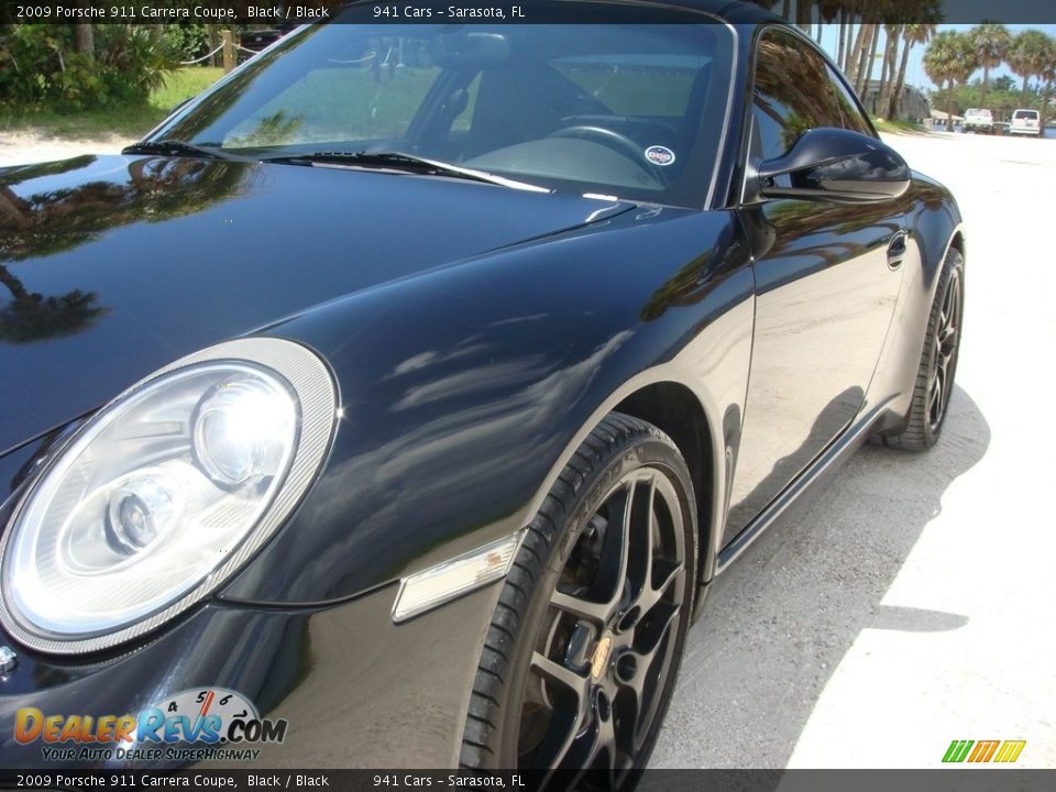 2009 Porsche 911 Carrera Coupe Black / Black Photo #10