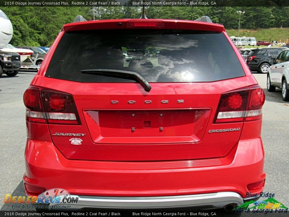 2016 Dodge Journey Crossroad Plus Redline 2 Coat Pearl / Black Photo #4