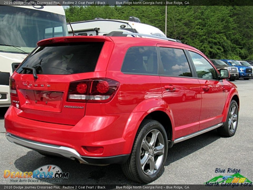 2016 Dodge Journey Crossroad Plus Redline 2 Coat Pearl / Black Photo #5