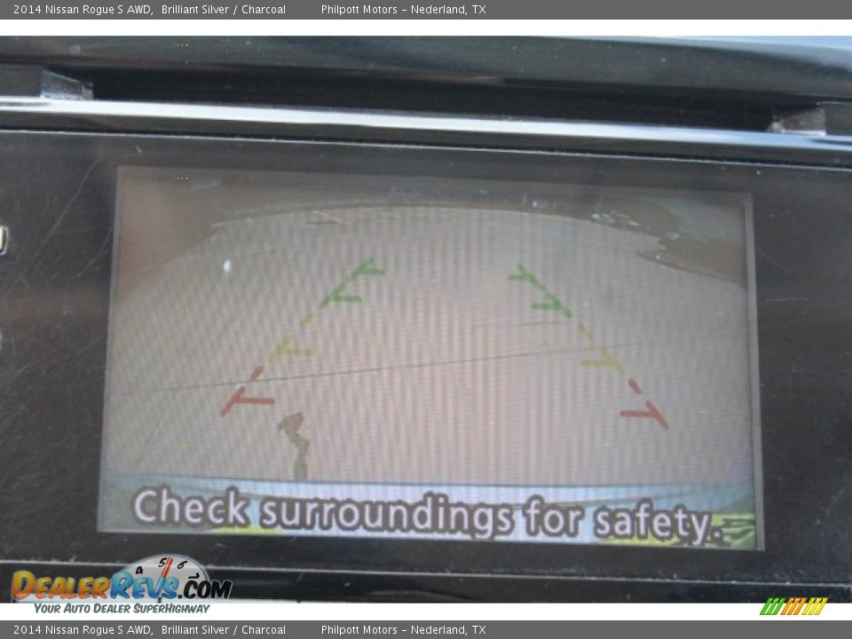 2014 Nissan Rogue S AWD Brilliant Silver / Charcoal Photo #15