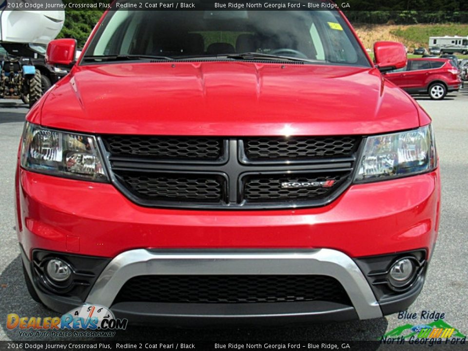2016 Dodge Journey Crossroad Plus Redline 2 Coat Pearl / Black Photo #8