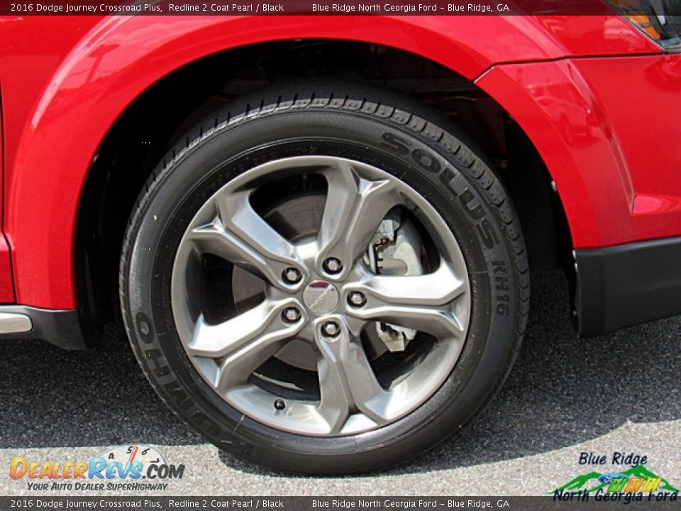 2016 Dodge Journey Crossroad Plus Redline 2 Coat Pearl / Black Photo #9