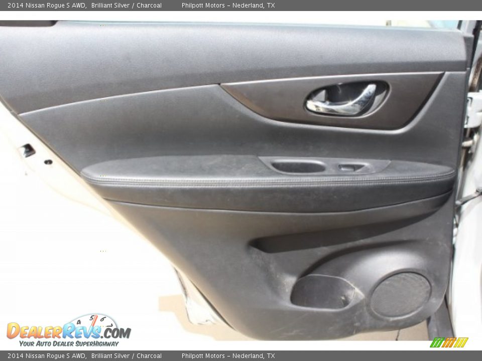2014 Nissan Rogue S AWD Brilliant Silver / Charcoal Photo #23
