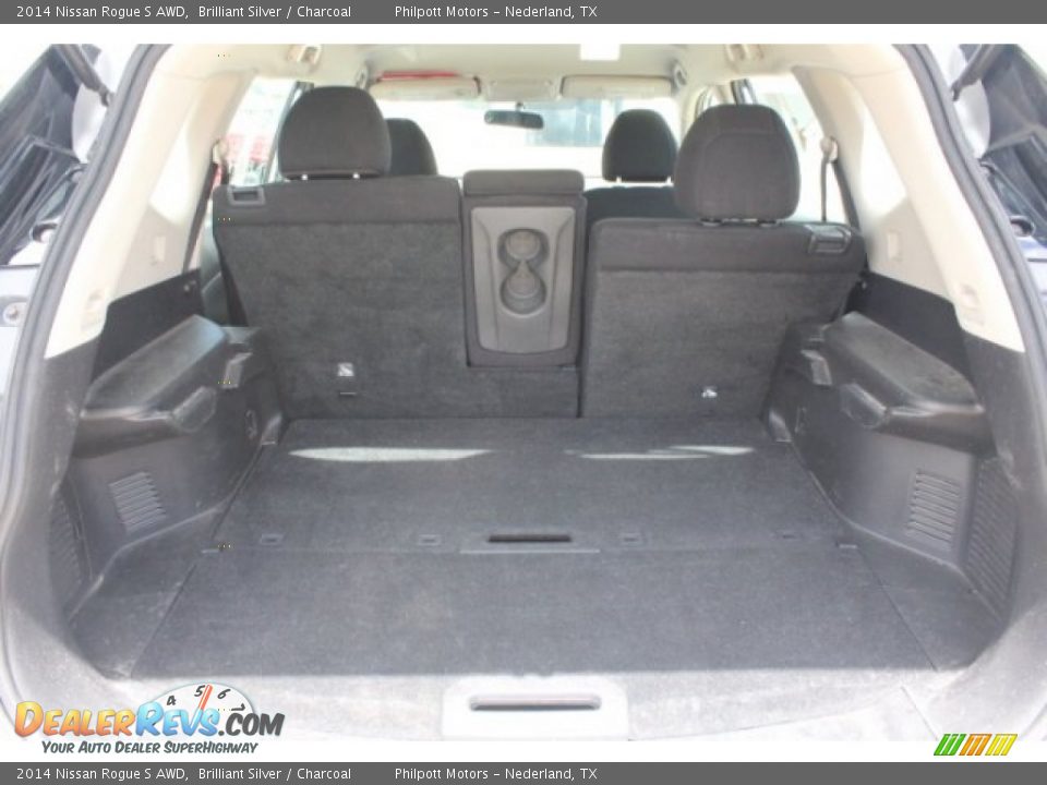 2014 Nissan Rogue S AWD Brilliant Silver / Charcoal Photo #27