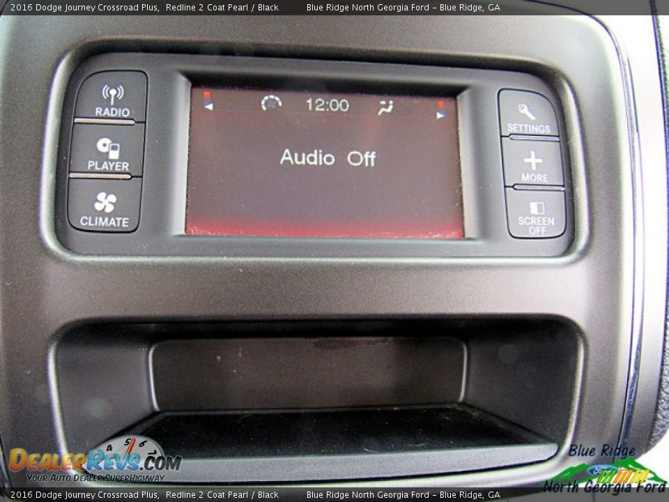 2016 Dodge Journey Crossroad Plus Redline 2 Coat Pearl / Black Photo #17