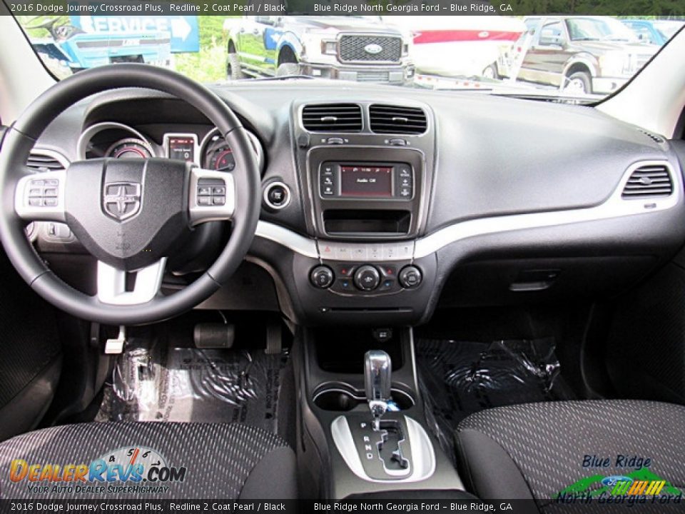 2016 Dodge Journey Crossroad Plus Redline 2 Coat Pearl / Black Photo #22