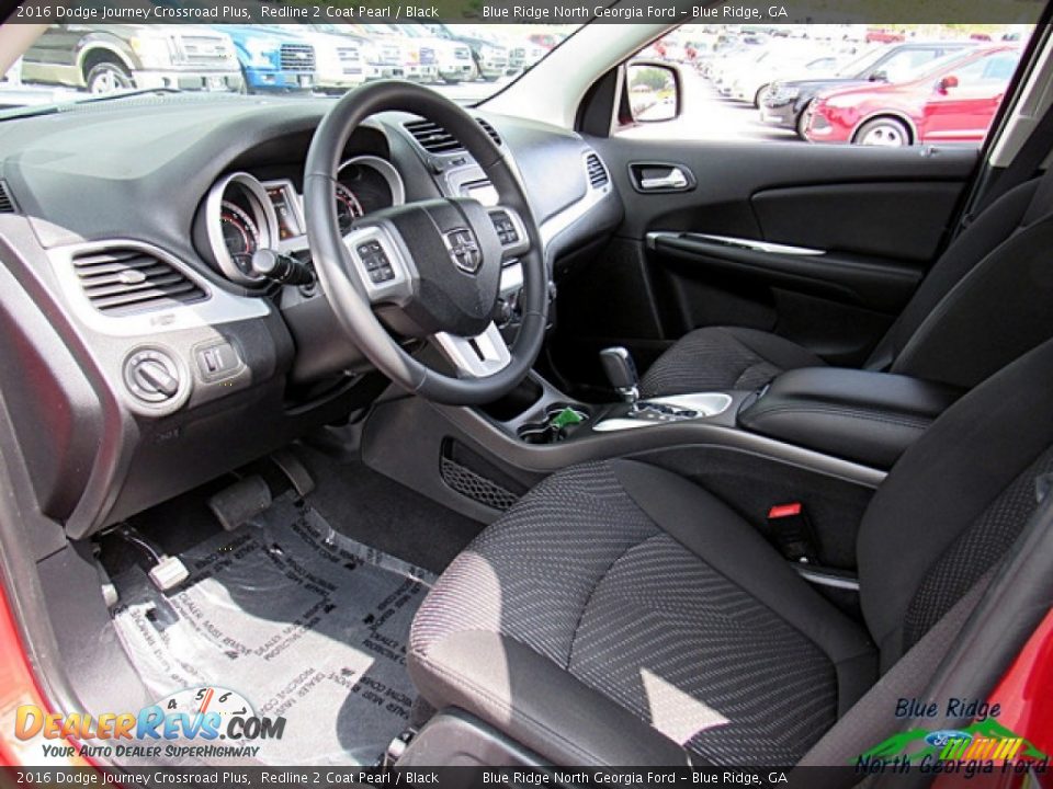 2016 Dodge Journey Crossroad Plus Redline 2 Coat Pearl / Black Photo #26