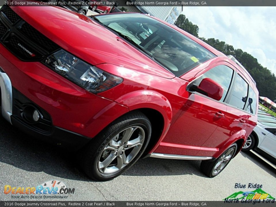 2016 Dodge Journey Crossroad Plus Redline 2 Coat Pearl / Black Photo #29