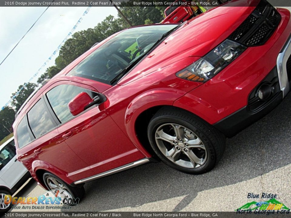 2016 Dodge Journey Crossroad Plus Redline 2 Coat Pearl / Black Photo #30