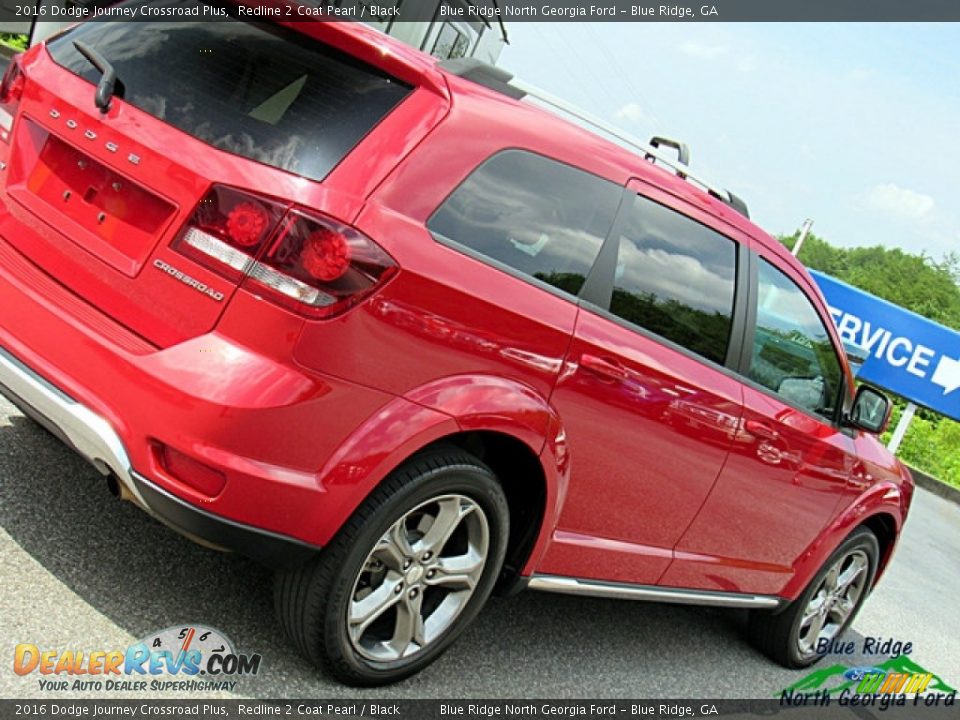2016 Dodge Journey Crossroad Plus Redline 2 Coat Pearl / Black Photo #31