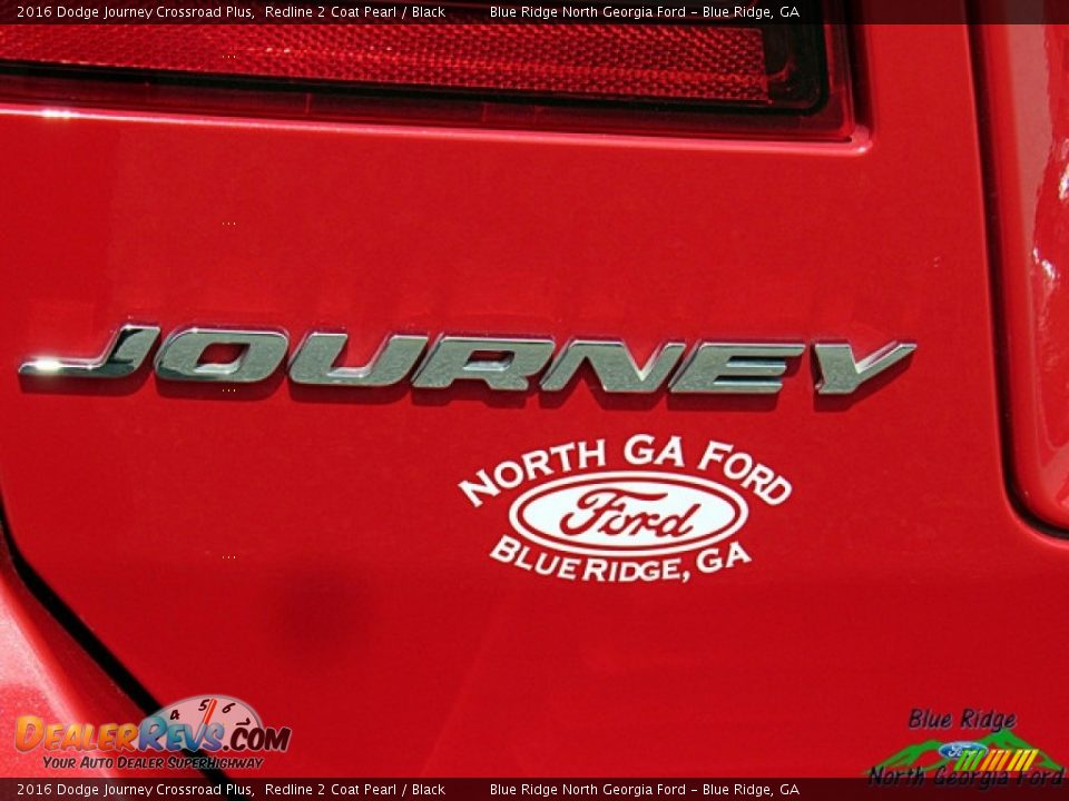 2016 Dodge Journey Crossroad Plus Redline 2 Coat Pearl / Black Photo #33