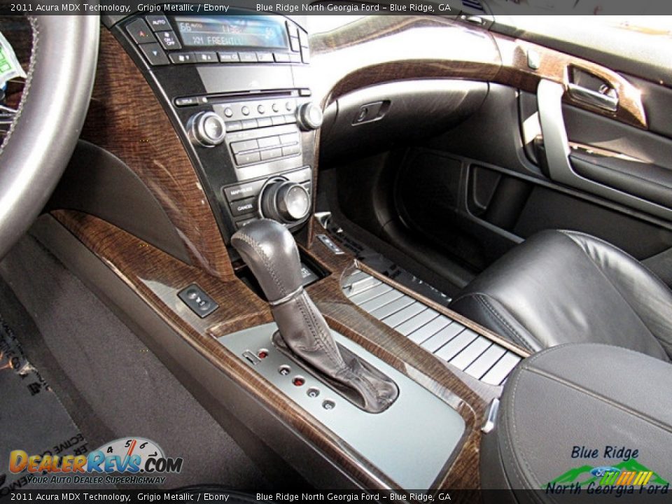 2011 Acura MDX Technology Grigio Metallic / Ebony Photo #28