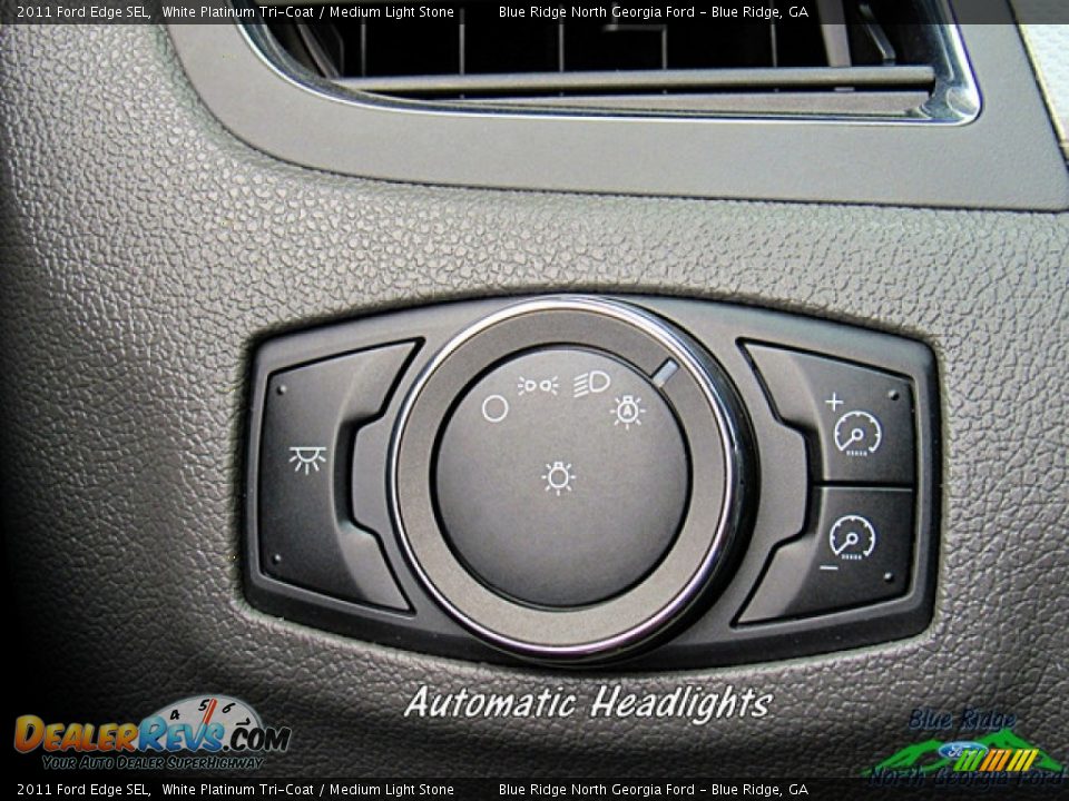2011 Ford Edge SEL White Platinum Tri-Coat / Medium Light Stone Photo #23