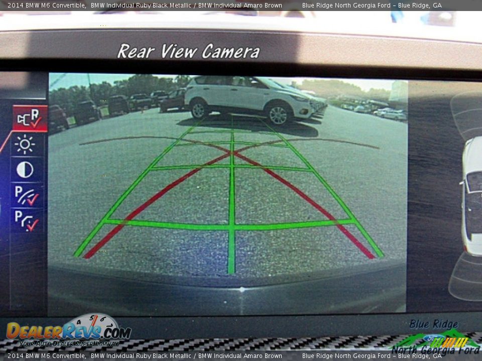 2014 BMW M6 Convertible BMW Individual Ruby Black Metallic / BMW Individual Amaro Brown Photo #18