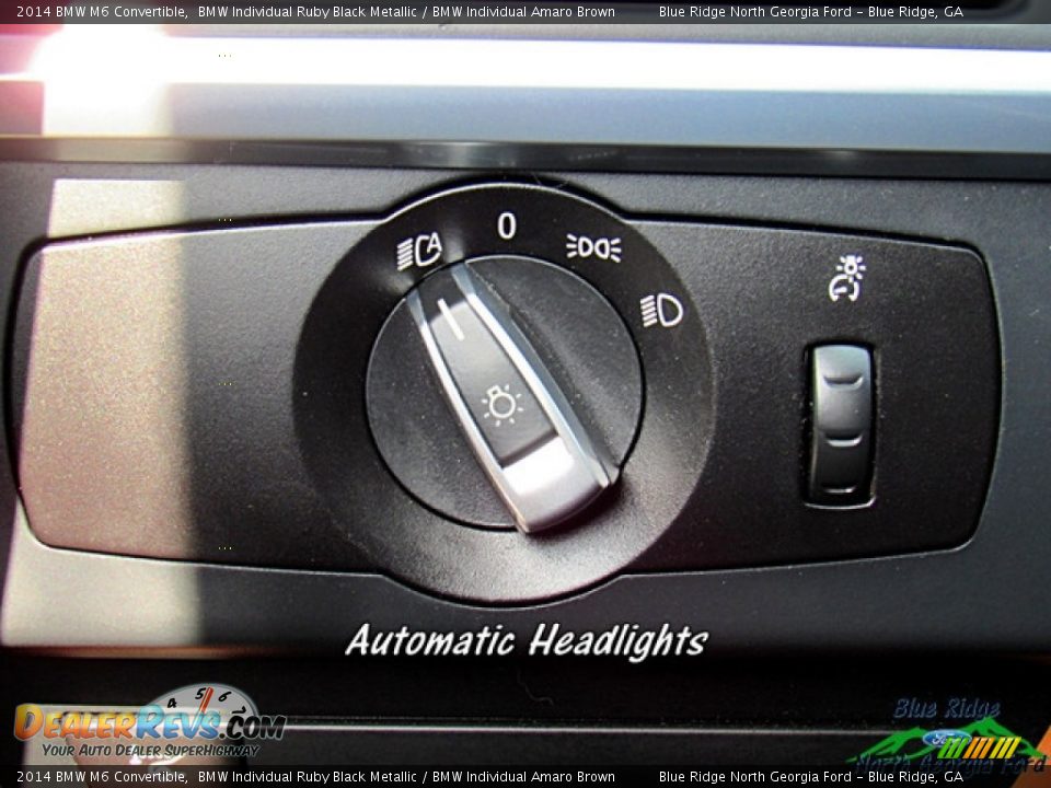 2014 BMW M6 Convertible BMW Individual Ruby Black Metallic / BMW Individual Amaro Brown Photo #21