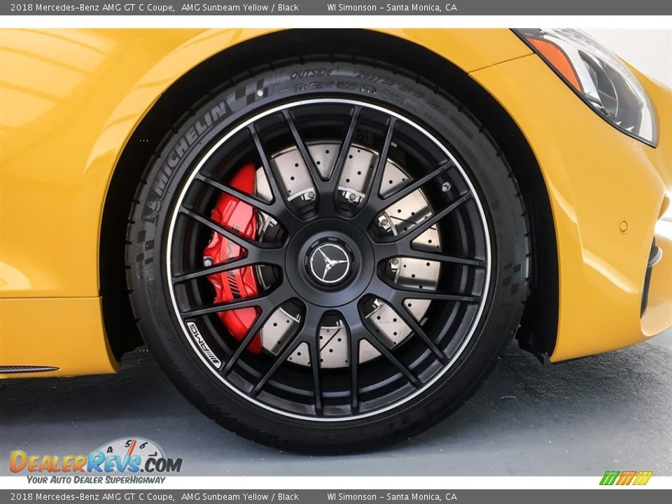 2018 Mercedes-Benz AMG GT C Coupe Wheel Photo #8