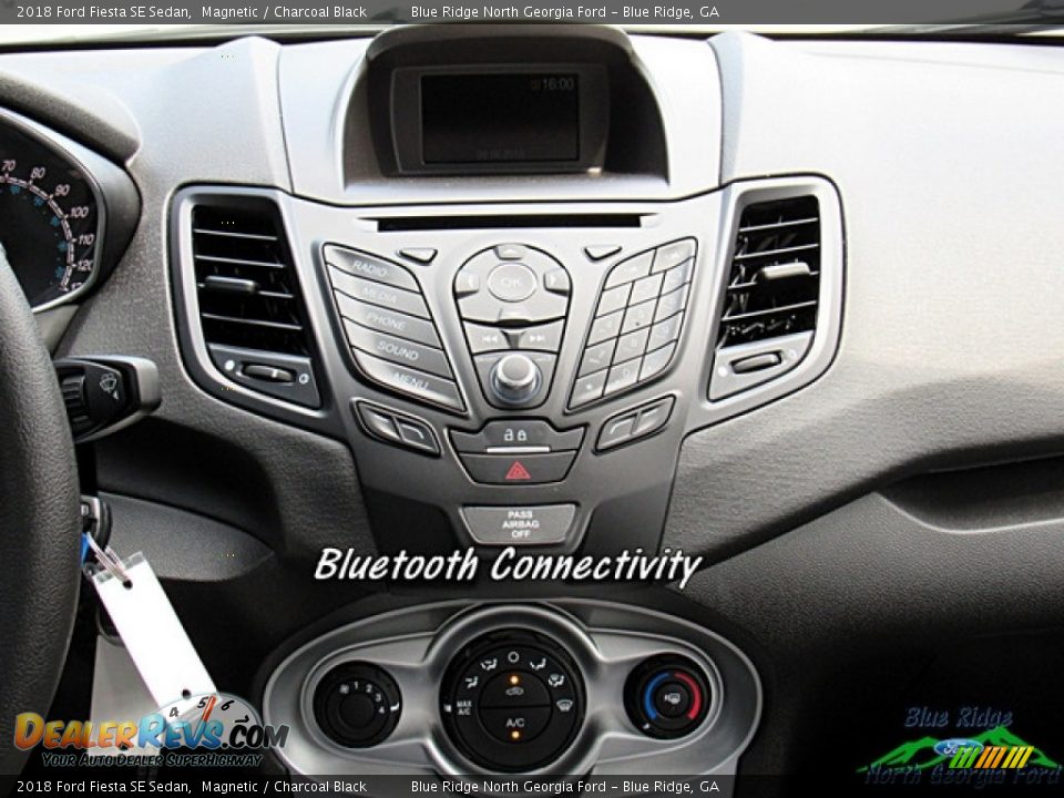 2018 Ford Fiesta SE Sedan Magnetic / Charcoal Black Photo #15
