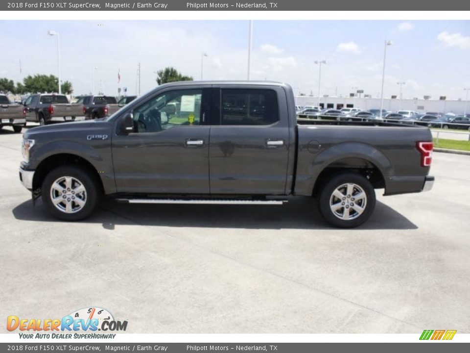 2018 Ford F150 XLT SuperCrew Magnetic / Earth Gray Photo #5