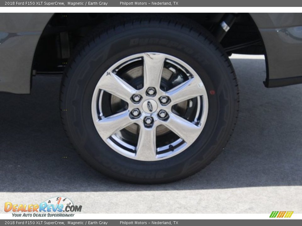 2018 Ford F150 XLT SuperCrew Magnetic / Earth Gray Photo #6