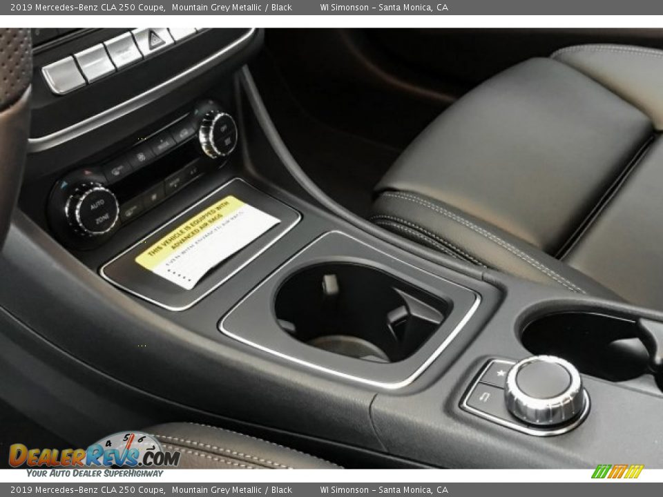 2019 Mercedes-Benz CLA 250 Coupe Mountain Grey Metallic / Black Photo #7