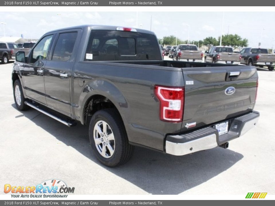 2018 Ford F150 XLT SuperCrew Magnetic / Earth Gray Photo #7