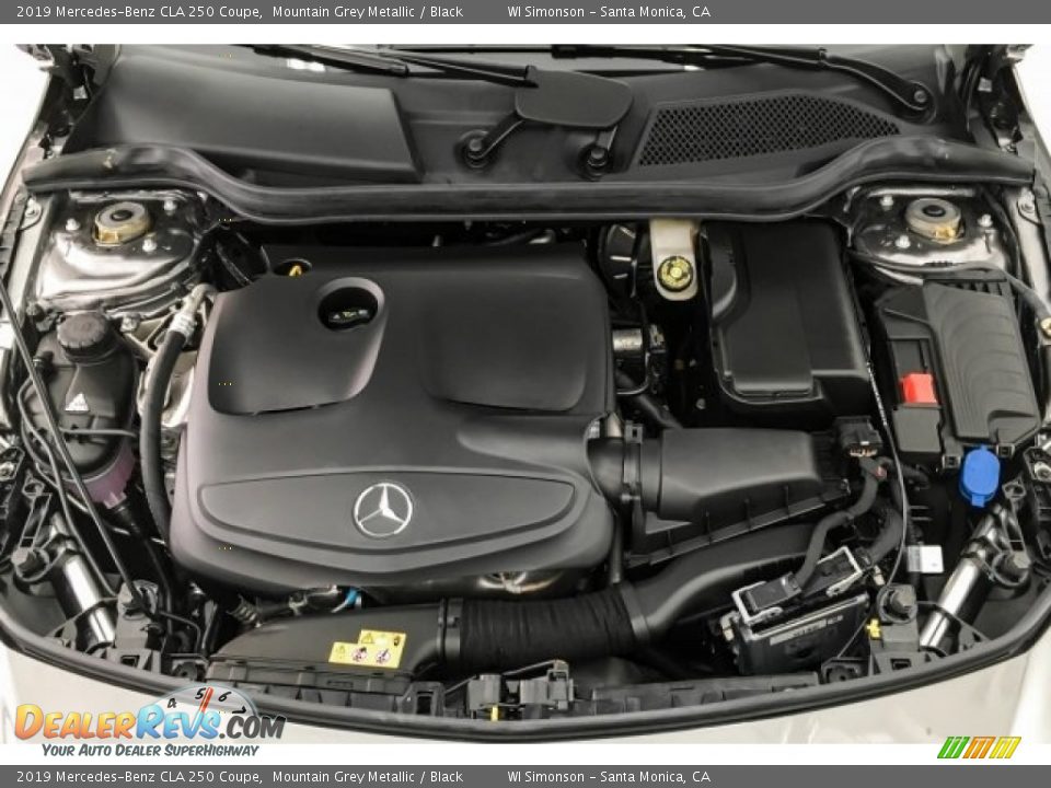 2019 Mercedes-Benz CLA 250 Coupe 2.0 Liter Twin-Turbocharged DOHC 16-Valve VVT 4 Cylinder Engine Photo #8