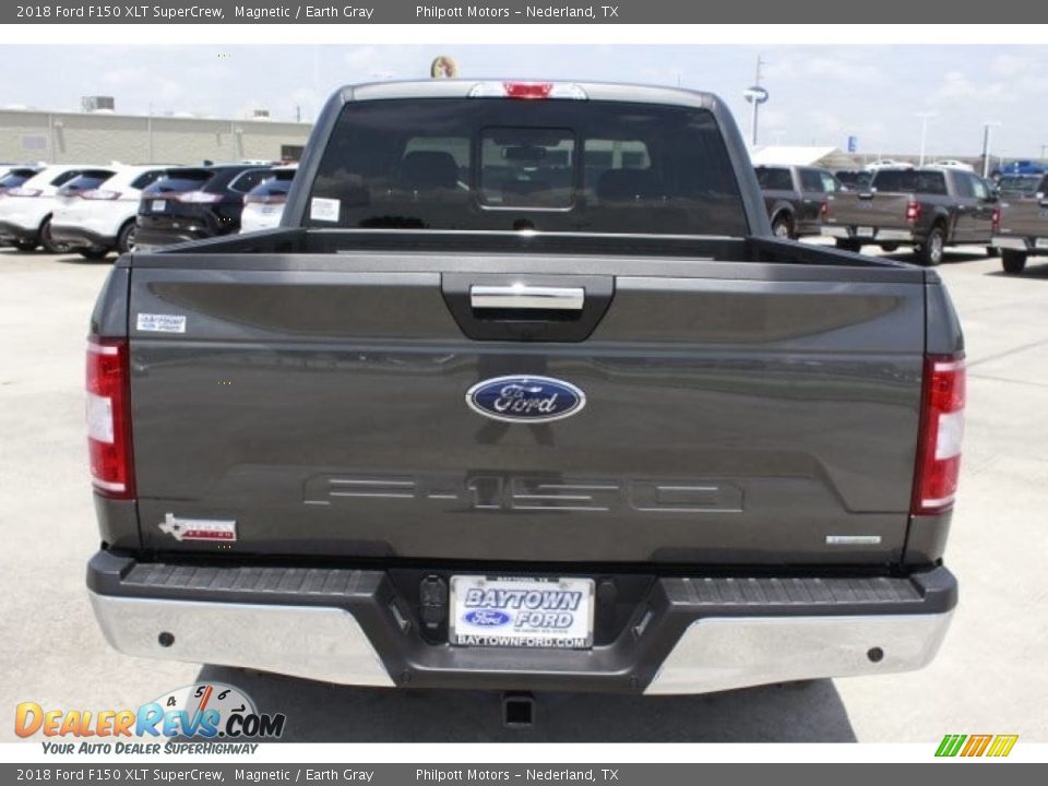 2018 Ford F150 XLT SuperCrew Magnetic / Earth Gray Photo #8