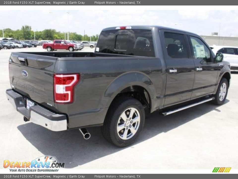 2018 Ford F150 XLT SuperCrew Magnetic / Earth Gray Photo #9