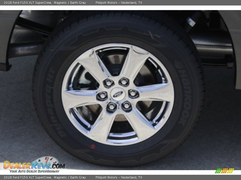 2018 Ford F150 XLT SuperCrew Magnetic / Earth Gray Photo #10