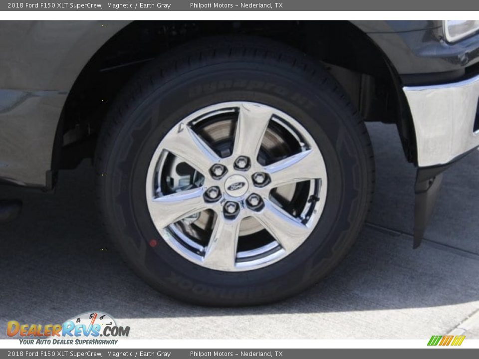 2018 Ford F150 XLT SuperCrew Magnetic / Earth Gray Photo #12