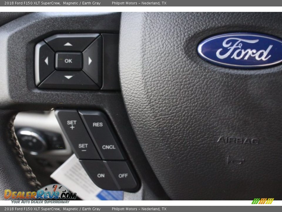 2018 Ford F150 XLT SuperCrew Magnetic / Earth Gray Photo #20
