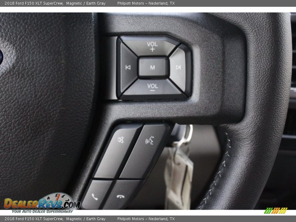 2018 Ford F150 XLT SuperCrew Magnetic / Earth Gray Photo #21