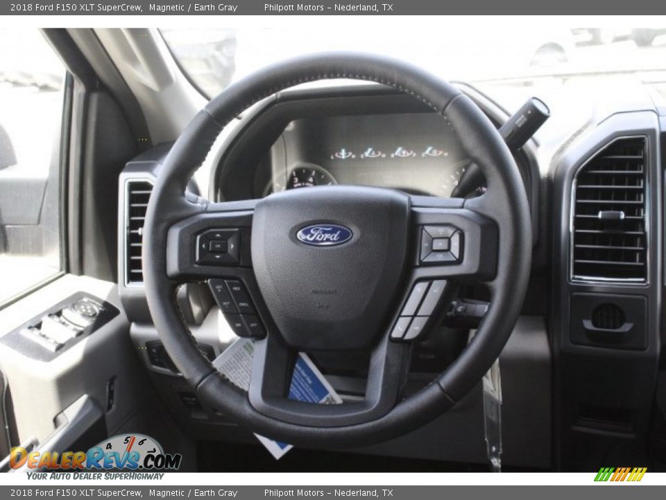 2018 Ford F150 XLT SuperCrew Magnetic / Earth Gray Photo #26