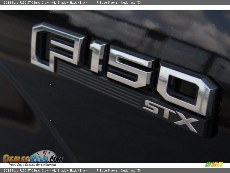 2018 Ford F150 STX SuperCrew 4x4 Shadow Black / Black Photo #7