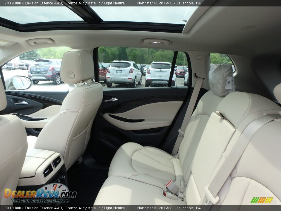 Rear Seat of 2019 Buick Envision Essence AWD Photo #12
