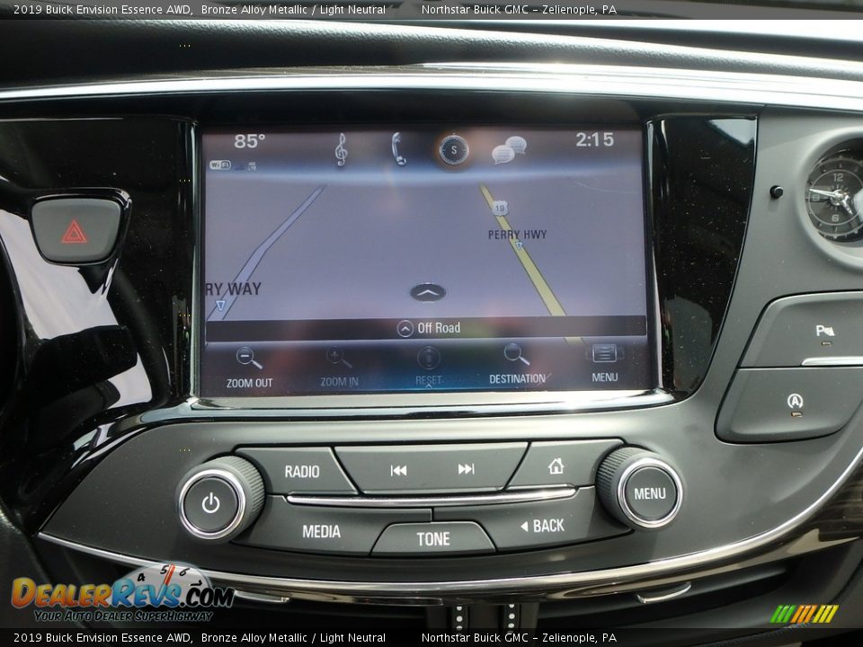Controls of 2019 Buick Envision Essence AWD Photo #17