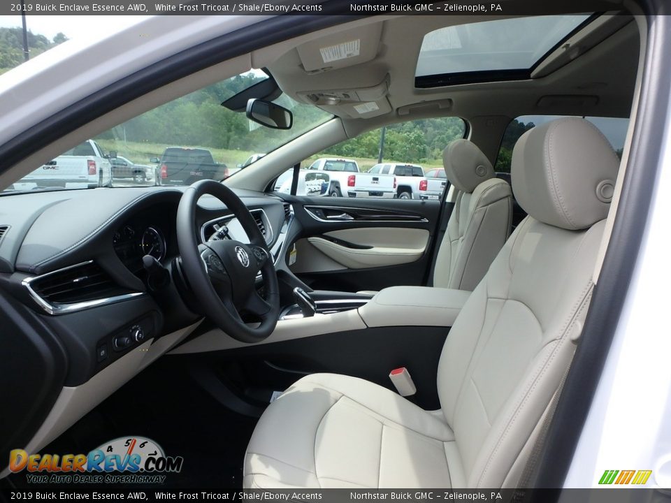 2019 Buick Enclave Essence AWD White Frost Tricoat / Shale/Ebony Accents Photo #11