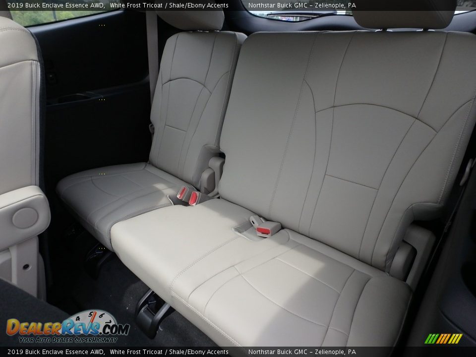2019 Buick Enclave Essence AWD White Frost Tricoat / Shale/Ebony Accents Photo #13