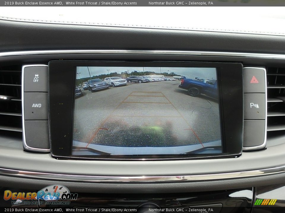 2019 Buick Enclave Essence AWD White Frost Tricoat / Shale/Ebony Accents Photo #18