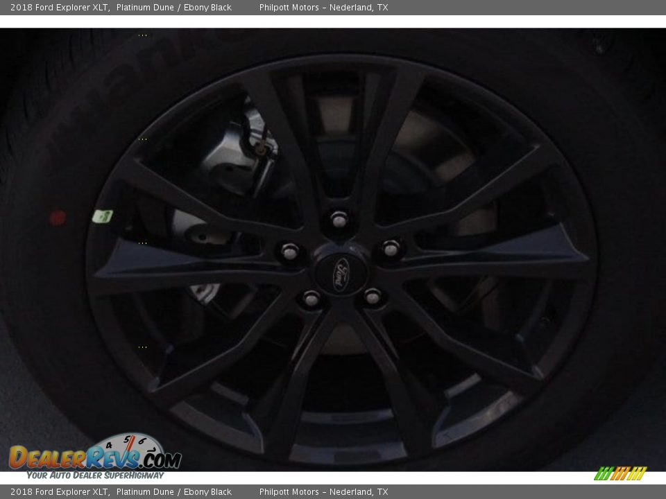 2018 Ford Explorer XLT Platinum Dune / Ebony Black Photo #5