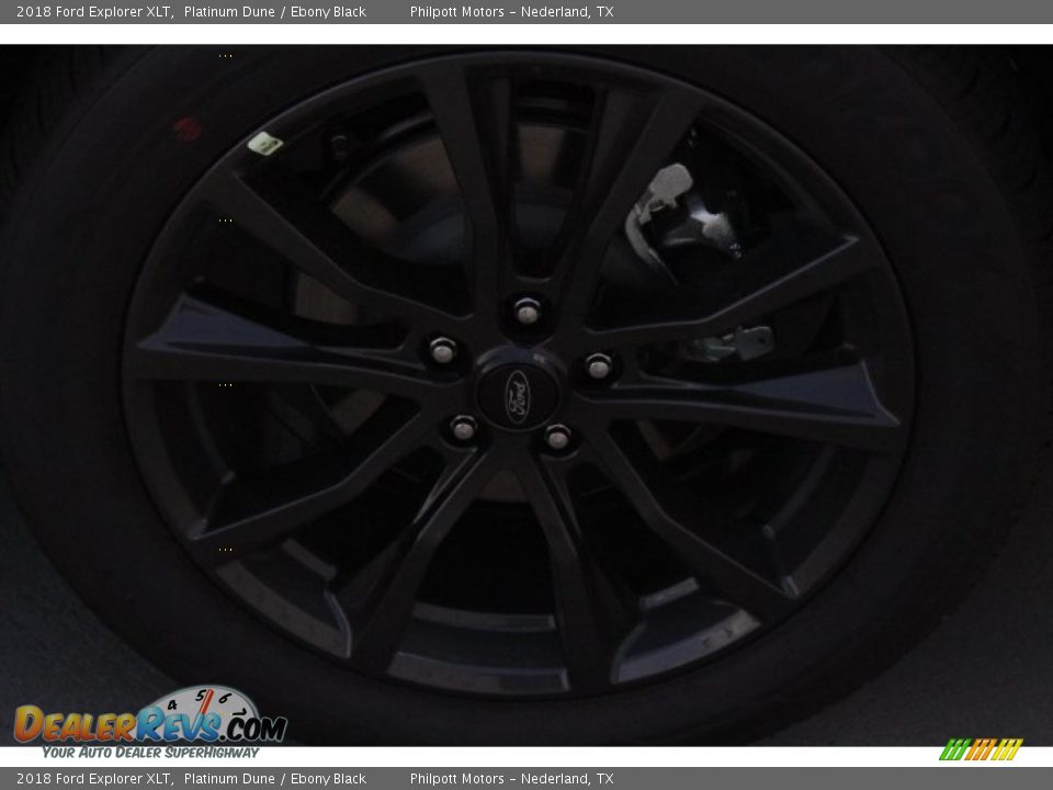 2018 Ford Explorer XLT Platinum Dune / Ebony Black Photo #6