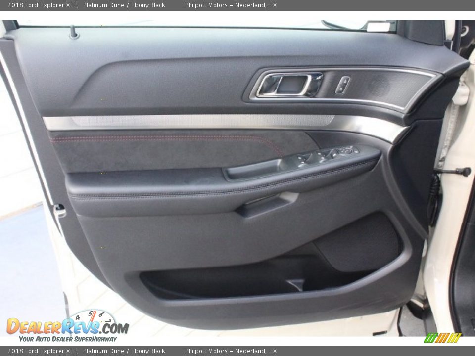 2018 Ford Explorer XLT Platinum Dune / Ebony Black Photo #12