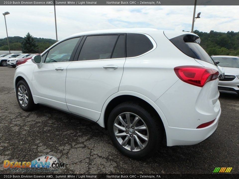 2019 Buick Envision Essence AWD Summit White / Light Neutral Photo #8