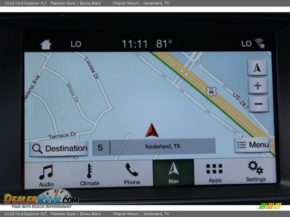 2018 Ford Explorer XLT Platinum Dune / Ebony Black Photo #16