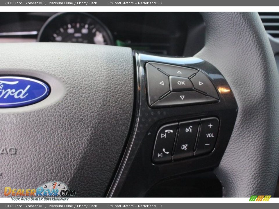 2018 Ford Explorer XLT Platinum Dune / Ebony Black Photo #21
