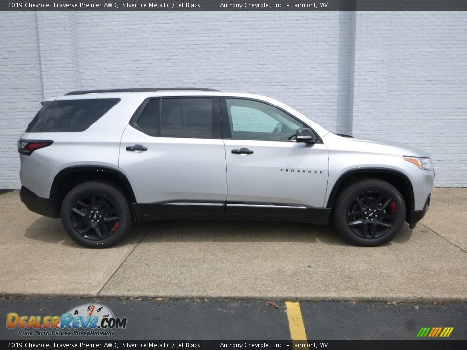 Silver Ice Metallic 2019 Chevrolet Traverse Premier AWD Photo #3