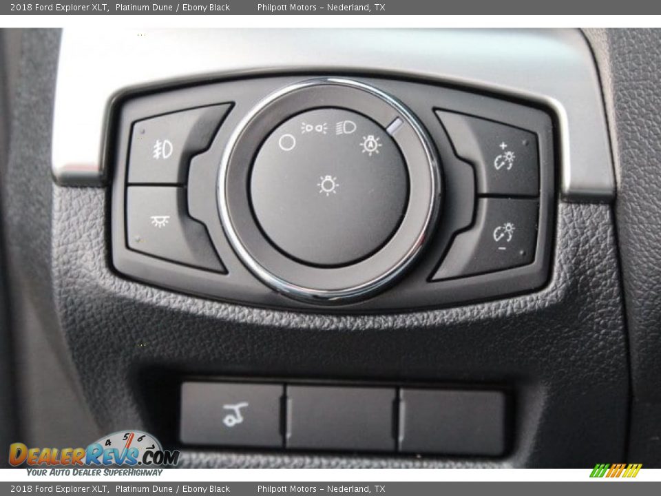 2018 Ford Explorer XLT Platinum Dune / Ebony Black Photo #23
