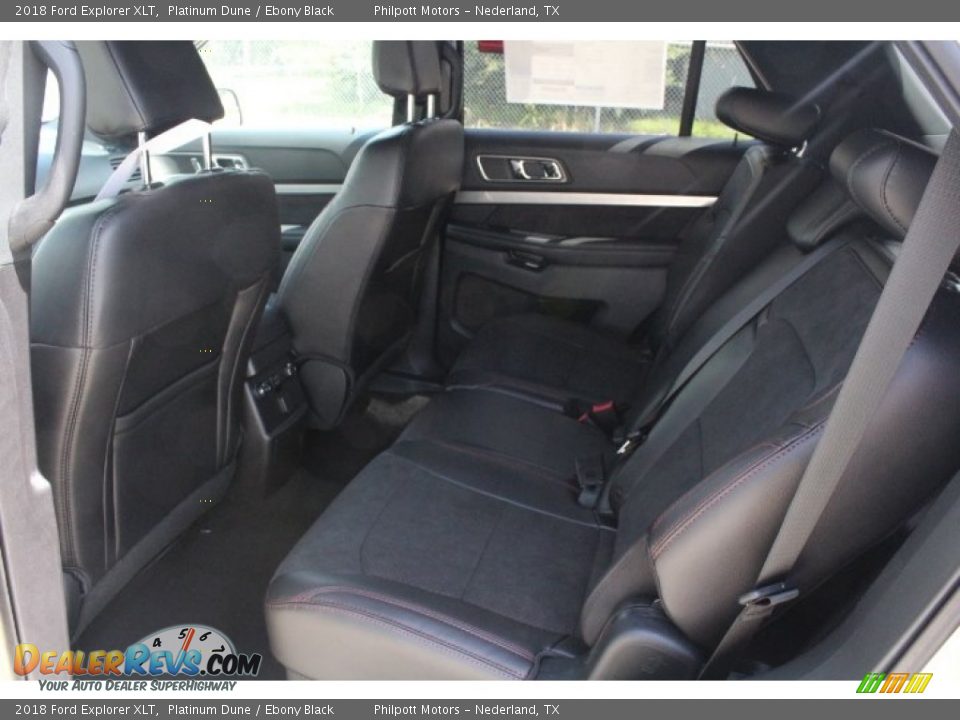 2018 Ford Explorer XLT Platinum Dune / Ebony Black Photo #25