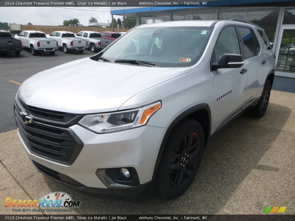 2019 Chevrolet Traverse Premier AWD Silver Ice Metallic / Jet Black Photo #7