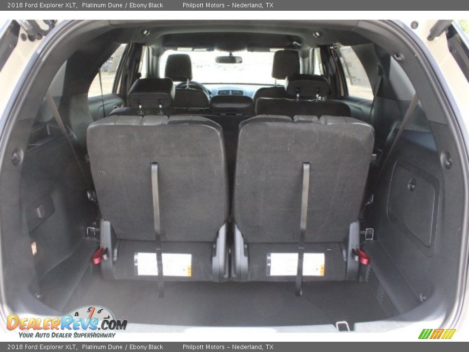 2018 Ford Explorer XLT Platinum Dune / Ebony Black Photo #28
